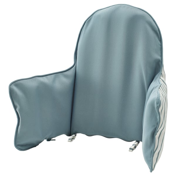 IKEA ANTILOP Supporting Cushion And Cover Blue/white Stripe