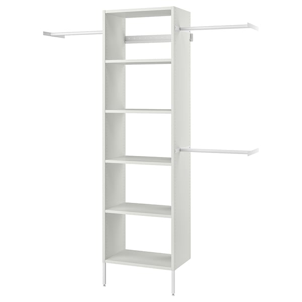 IKEA AURDAL Wardrobe combination white 68 1/2-94 1/2x15 3/4x87 "