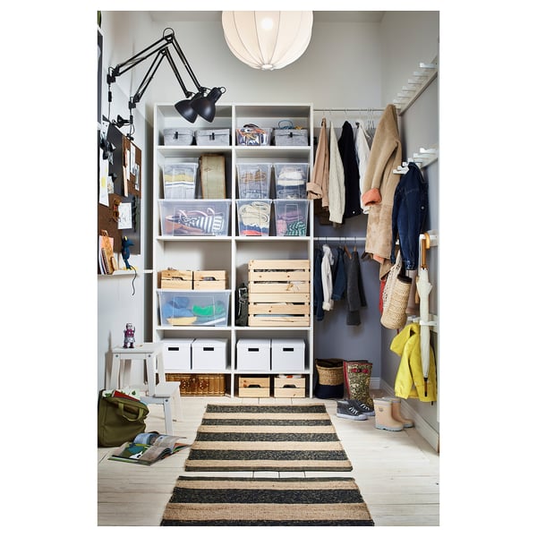 IKEA AURDAL Wardrobe Combination White 70 5/8-83 5/8x15 3/4x87 "