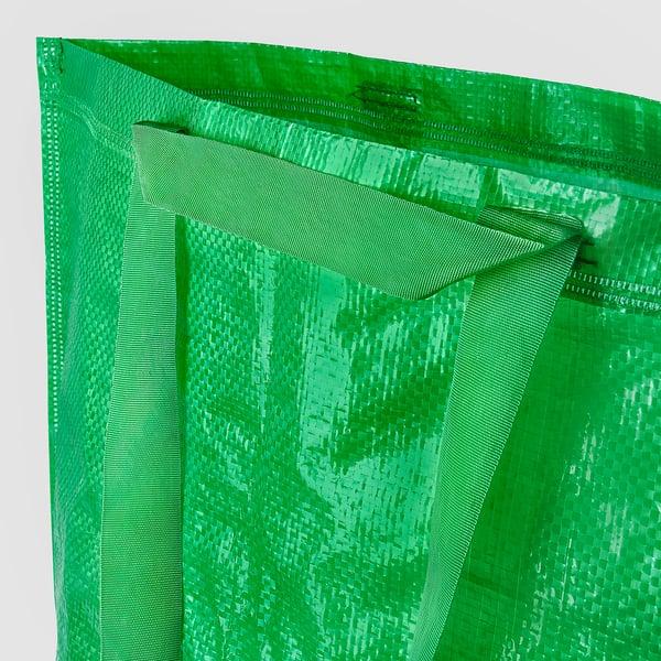 IKEA AURTIENDE Shopping Bag Medium Green 17 ¾x7x17 ¾ "/10 Gallon