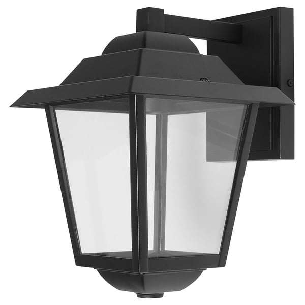 IKEA BÄCKFRÄNE Wall lamp hardwire installation outdoor black