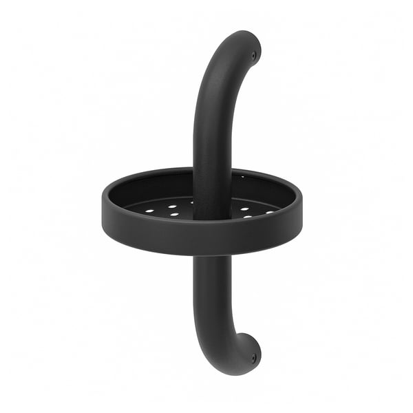 IKEA BÄSINGEN Shower shelf anthracite 6 ¼x11 ½ "