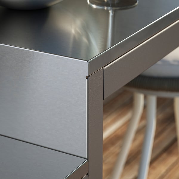 IKEA BÅTSKÄR Bar Table Outdoor/dark Gray 47 1/4x15 3/4 "
