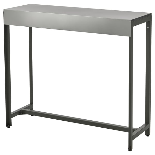 IKEA BÅTSKÄR Bar table outdoor/dark gray 47 1/4x15 3/4 "