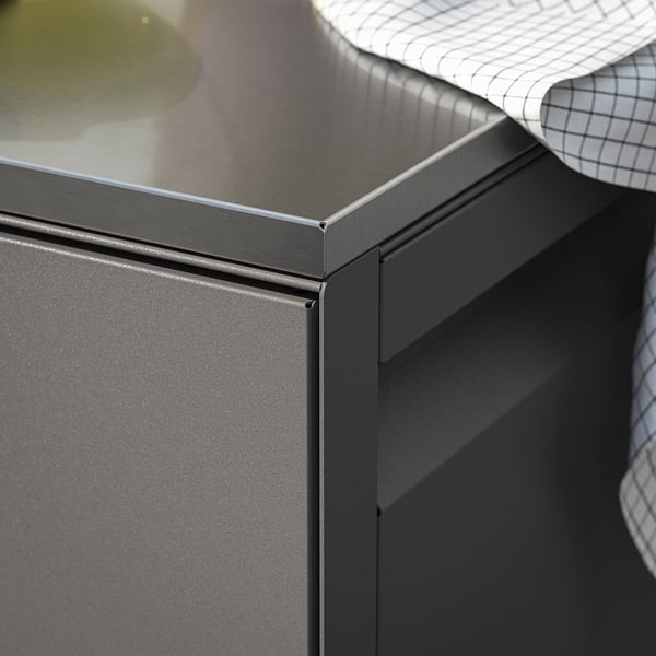 IKEA BÅTSKÄR Charcoal Grill Outdoor/dark Gray 47 1/4x23 5/8 "