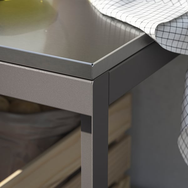 IKEA BÅTSKÄR Open Kitchen Unit Outdoor/dark Gray 23 5/8x23 5/8 "