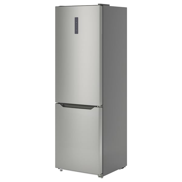 IKEA BERGSNÄS Bottom-freezer refrigerator stainless steel color 11 cu.ft