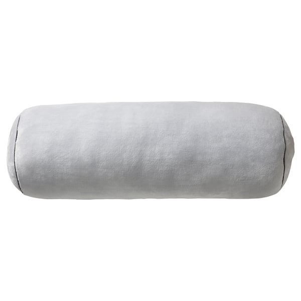 IKEA BLÅSKATA Cushion cylinder shaped/light gray 31 "