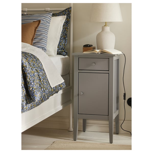 IKEA BLIDVÄDER Table Lamp Off-white Ceramic/beige 20 "