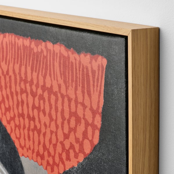 IKEA BLODFLÄDER Picture Orange Flower 15 ¾x19 ¾ "