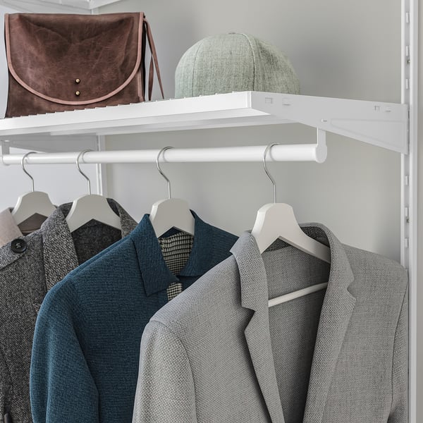 IKEA BOAXEL Wardrobe Combination White 32 1/4x15 3/4x79 "