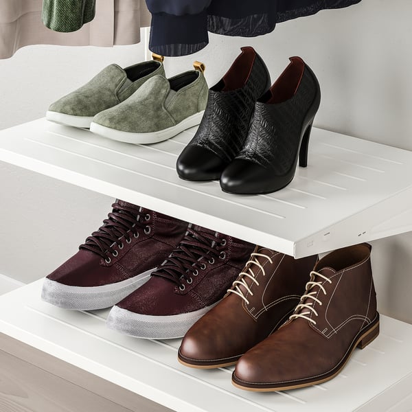 IKEA BOAXEL Wardrobe Combination White 73 3/4x15 3/4x79 "