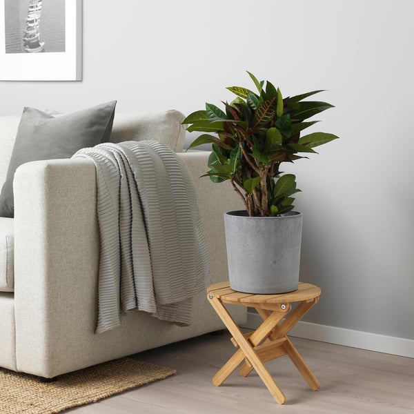 IKEA BOYSENBÄR Plant Pot Indoor/outdoor Light Gray 7 ½ "