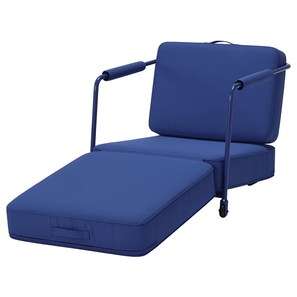 IKEA BRÄNNBOLL Gaming lounge chair Knisa bright blue