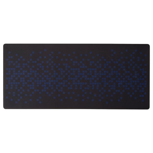 IKEA BRÄNNBOLL Gaming mouse pad black/patterned 35 ½x15 ¾ "