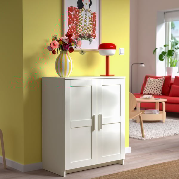IKEA BRIMNES Cabinet With Doors White 30 3/4x37 3/8 "