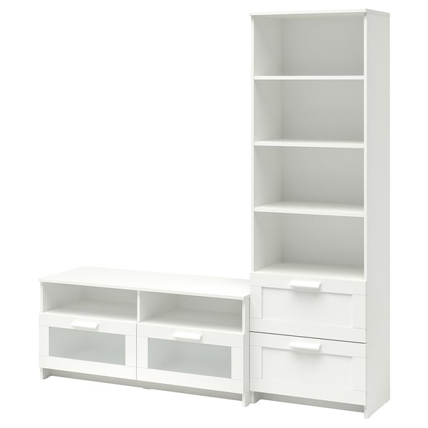 IKEA BRIMNES TV storage combination white 70 7/8x16 1/8x74 3/4 "