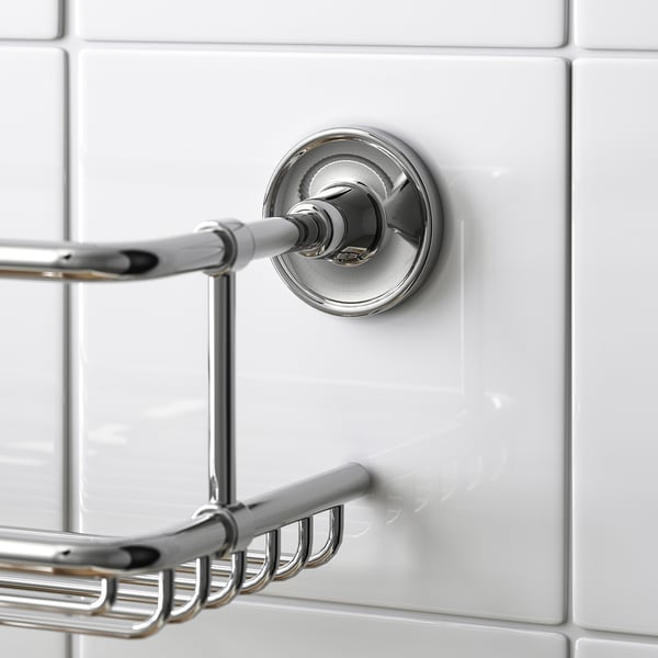 IKEA BROFJÄRDEN Shower Shelf Chrome Effect 13x4 ¾ "