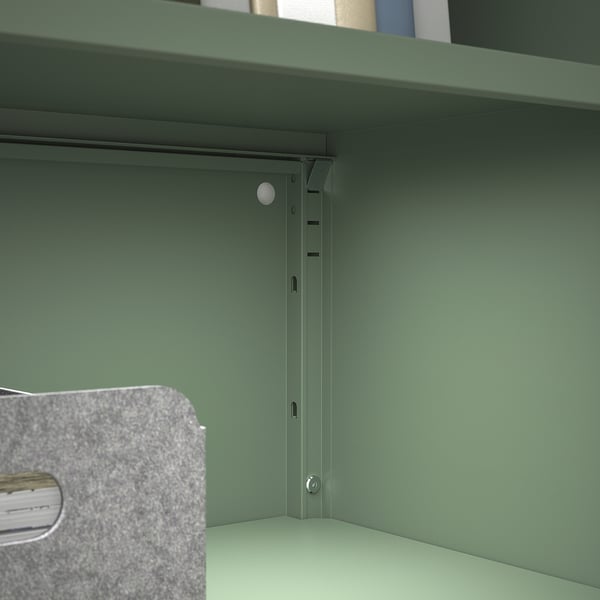 IKEA BROR Cabinet With 2 Doors Gray-green 29 7/8x15 3/4x26 "