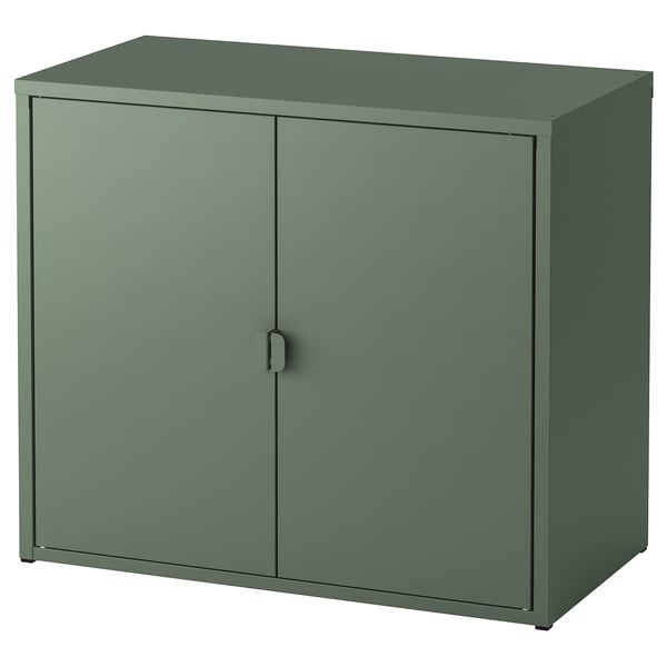 IKEA BROR Cabinet with 2 doors gray-green 29 7/8x15 3/4x26 "
