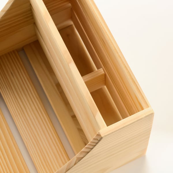 IKEA CHOKLADHAJ Kitchen Countertop Organizer Wood 7 7/8x7 1/8x6 1/4 "