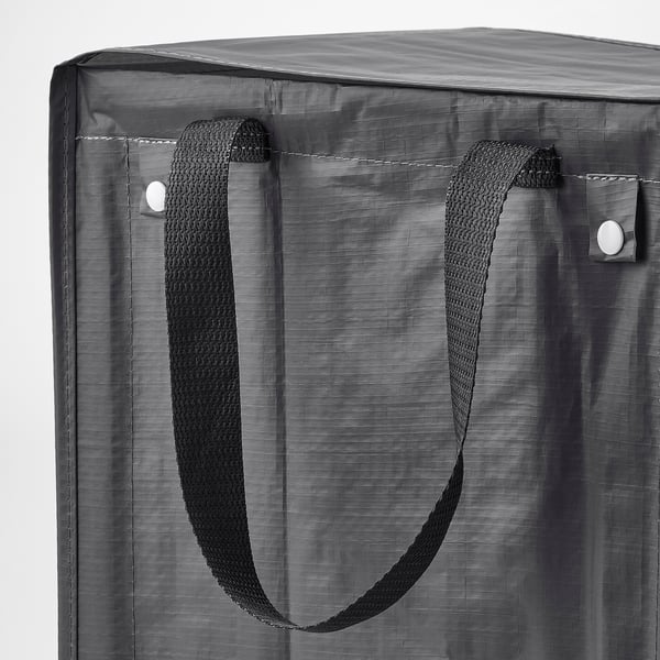 IKEA DIMPA Recycling Bag White/dark Gray/light Gray 8 5/8x13 3/4x17 3/4 "/9 Gallon