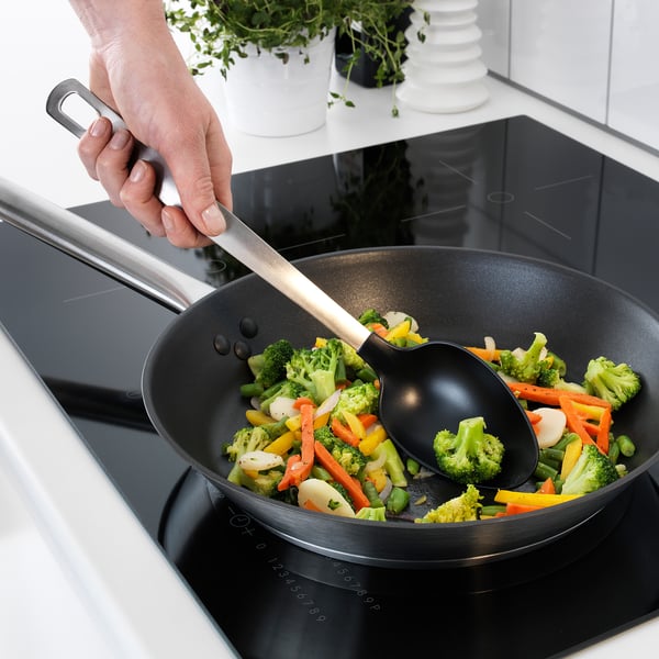 IKEA DIREKT 3-piece Kitchen Utensil Set Black/stainless Steel
