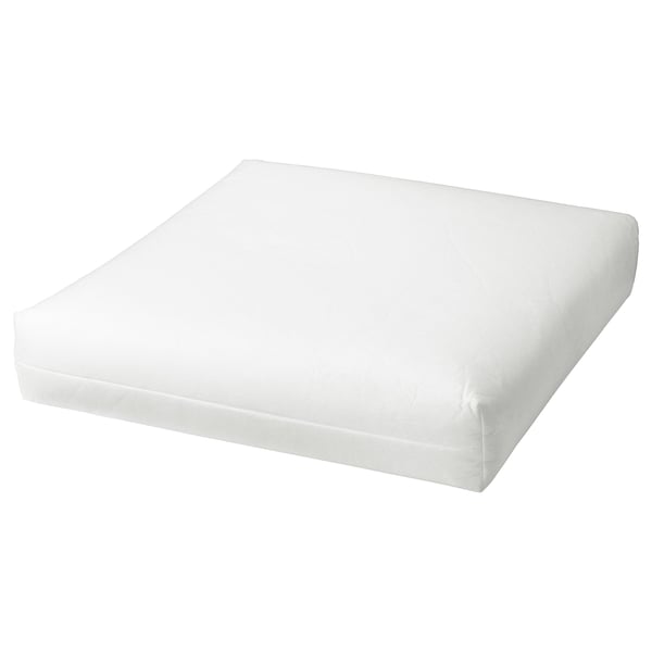 IKEA DUVHOLMEN Inner seat pad outdoor white 24 3/8x24 3/8 "