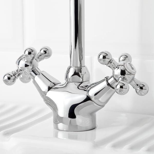 IKEA EDSVIK Dual Control Kitchen Faucet Chrome Plated