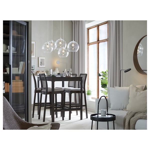 IKEA EKEDALEN Bar Table Dark Brown 47 1/4x31 1/2x41 3/8 "