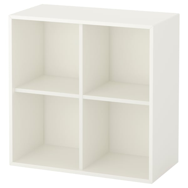 IKEA EKET Cabinet with 4 compartments white 27 1/2x13 3/4x27 1/2 "