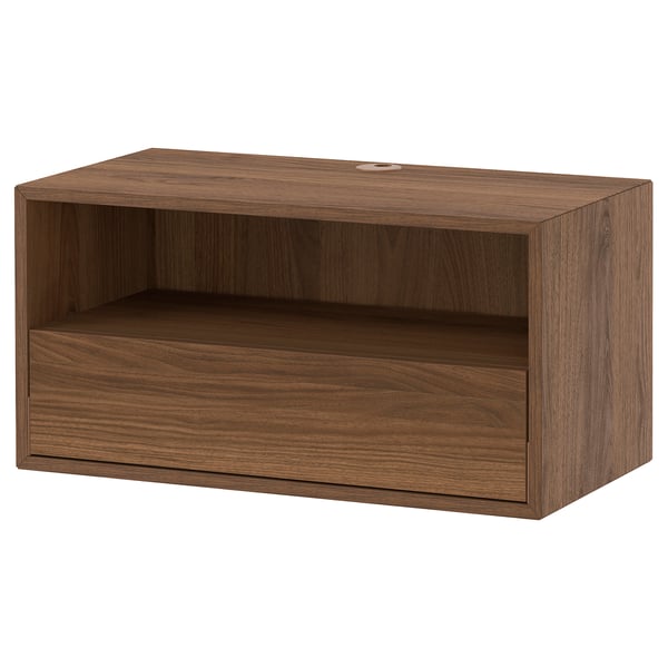 IKEA EKET Media shelf brown/walnut effect 27 1/2x13 3/4x13 3/4 "
