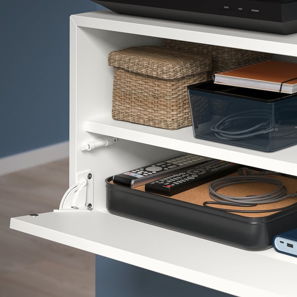 IKEA EKET Media Storage Combination White 82 5/8x13 3/4x13 3/4 "