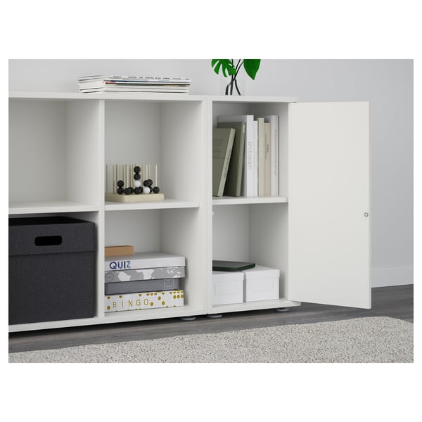 IKEA EKET Storage Combination With Feet White 41 3/8x13 3/4x28 3/8 "