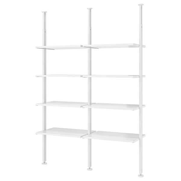 IKEA ELVARLI Open storage combination white 69x20x87 1/4-137 3/4 "