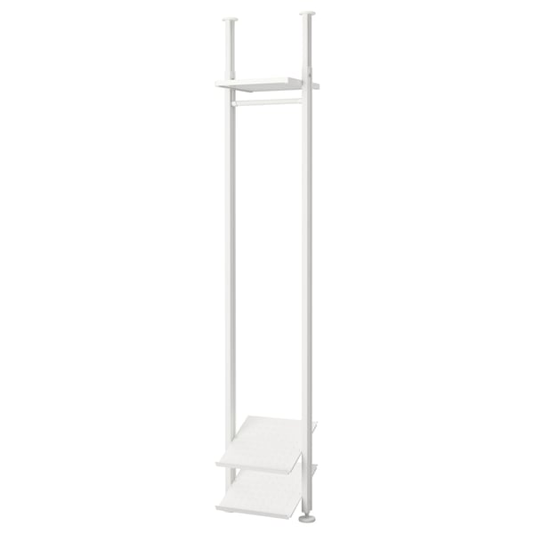 IKEA ELVARLI Wardrobe combination white 20 3/8x14 1/8x87 1/4-137 3/4 "