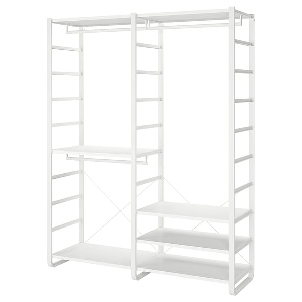 IKEA ELVARLI Wardrobe combination white 64 7/8x21 5/8x85 "