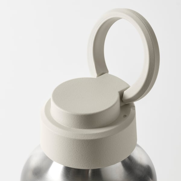 IKEA ENKELSPÅRIG Water Bottle Stainless Steel/beige 17 Oz
