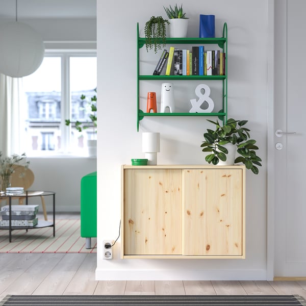 IKEA FÄRGSÄTTARE Wall Shelf Green 23 5/8x6 3/8x29 1/8 "