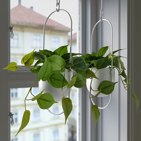 IKEA FEJKA Artificial Potted Plant Indoor/outdoor Golden Pothos/hanging 4 ¾ "