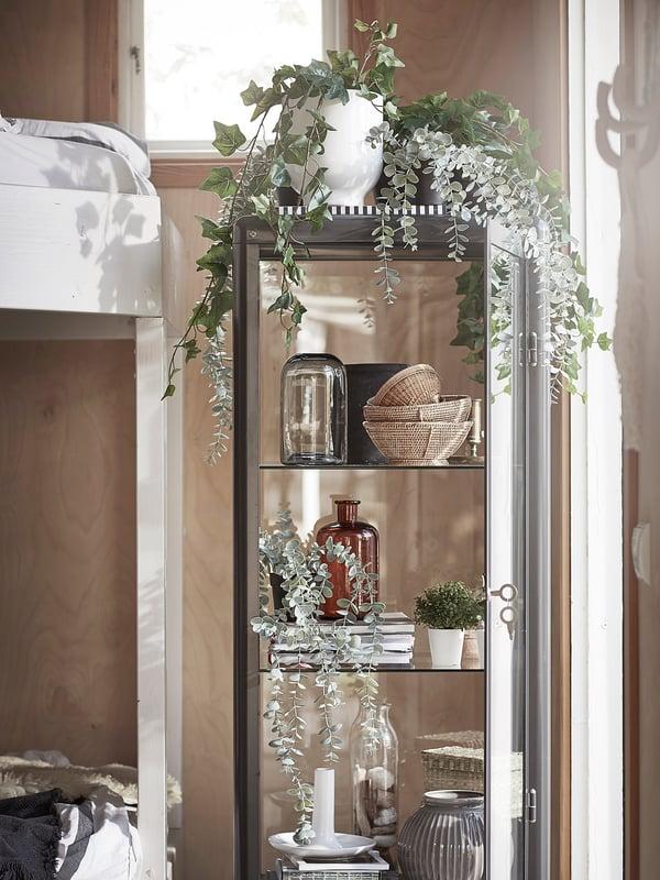 IKEA FEJKA Artificial Potted Plant Indoor/outdoor Hanging/eucalyptus 3 ½ "