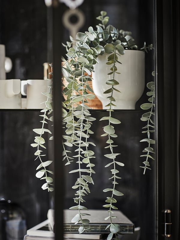 IKEA FEJKA Artificial Potted Plant Indoor/outdoor Hanging/eucalyptus 3 ½ "