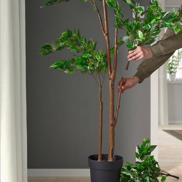 IKEA FEJKA Artificial Potted Plant Indoor/outdoor Weeping Fig 8 ¼ "