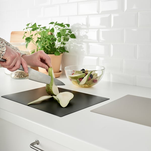 IKEA FINFÖRDELA Flexible Chopping Board Black/dark Gray-beige 11x14 ¼ "
