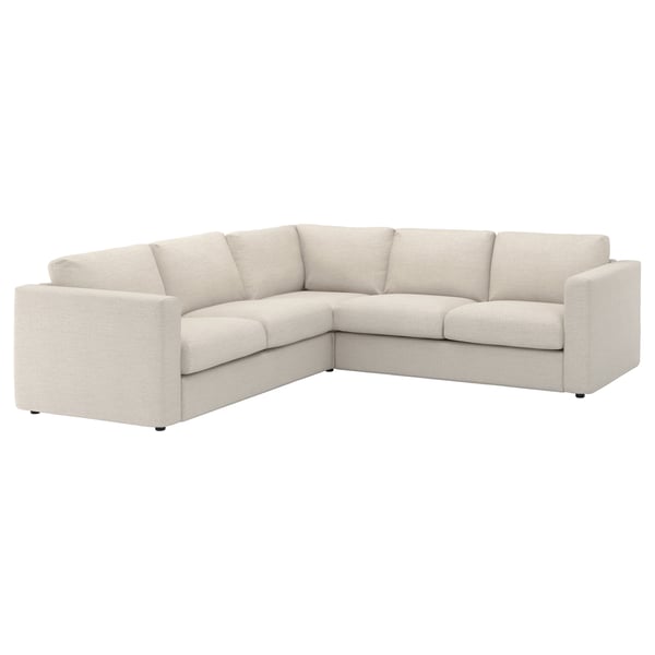 IKEA FINNALA Cover For Sectional 4-seat Gunnared Beige