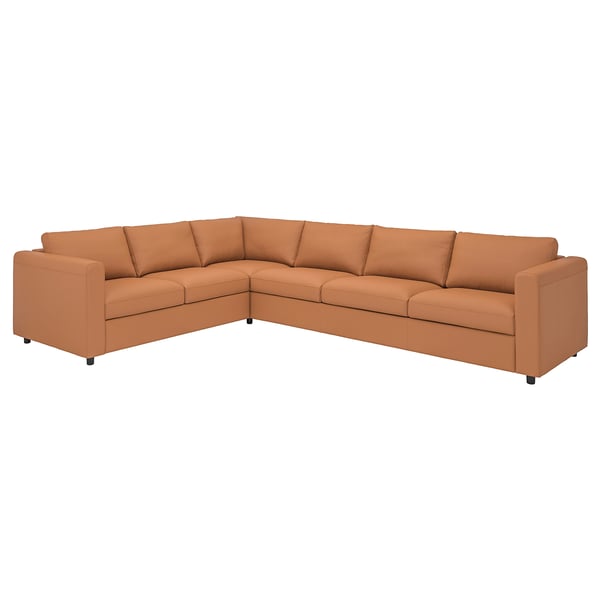 IKEA FINNALA Sectional 5-seat corner Grann/Bomstad golden brown