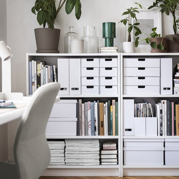 IKEA FJÄDERHARV Mini Chest With 2 Drawers White 6 ¼x9 ¾ "