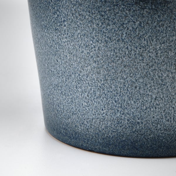 IKEA FJÄRILSBUSKE Plant Pot Indoor/outdoor/blue 7 ½ "