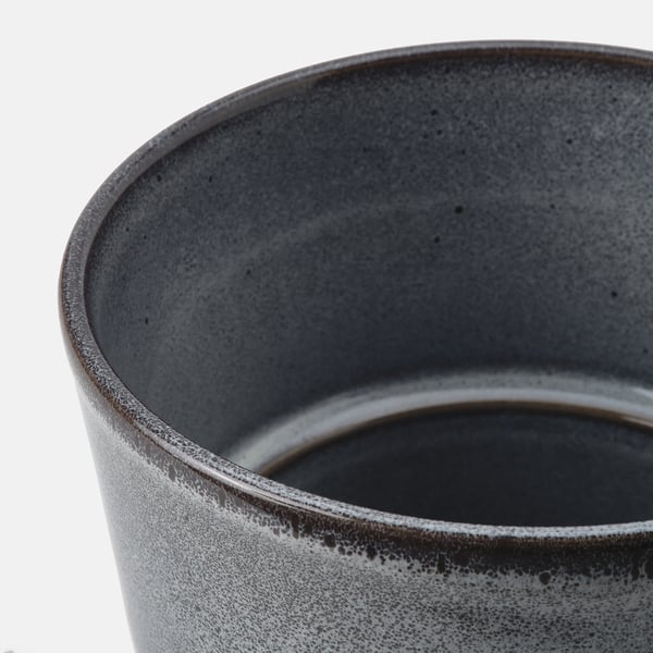 IKEA FJÄRILSBUSKE Plant Pot Indoor/outdoor/gray 9 ½ "