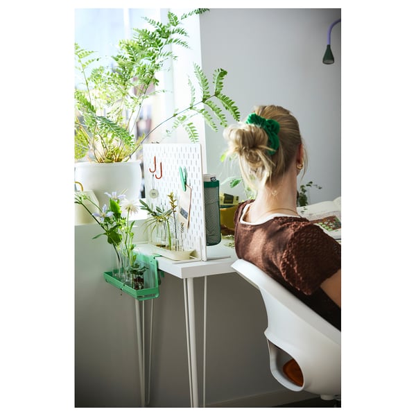 IKEA FÖRSÄSONG Cable Management Tray Light Green 15 "